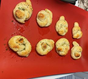 Two-Ingredient Dough Garlic Knots Photo