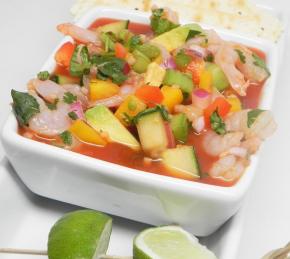 Light and Fresh Mexican Gazpacho Photo