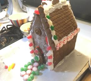 Children's Gingerbread House Photo