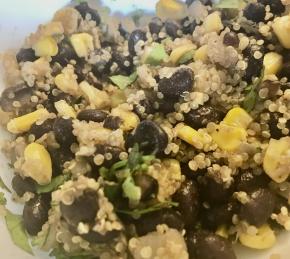 Quinoa and Black Beans Photo