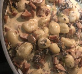 Creamy Sausage and Mushroom Gnocchi Skillet Photo