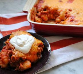 Baked Gnocchi with Ground Turkey and Marinara Sauce Photo