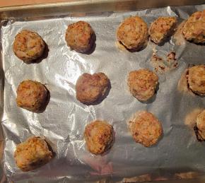 Chef John's Chicken Meatballs Photo