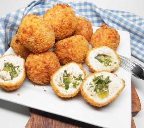 Air Fryer Chicken Kiev Balls Photo