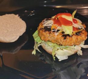 Ground Chicken Taco Burgers Photo