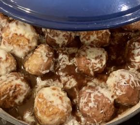 French Onion Chicken Meatballs Photo