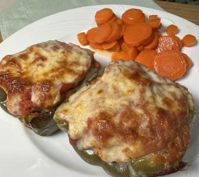 Peppers Stuffed with Chicken and Rice Photo