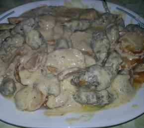 Kifta and Potatoes with Tahini Sauce Photo