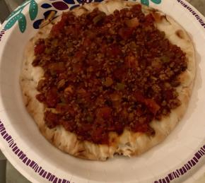 Lahmahjoon (Armenian Pizza) Photo