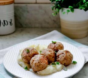 Ground Turkey-Ricotta Meatballs Photo