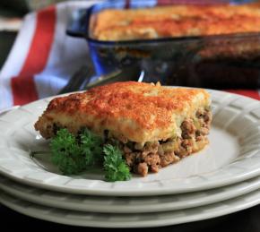 Healthy Shepherd's Pie with Cauliflower Mash Photo