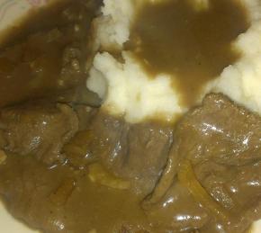 Onion Beef Gravy Photo