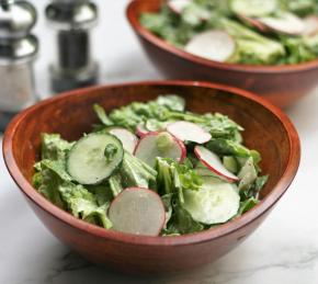 Garden Salad with Creamy Dressing Photo