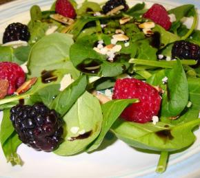 Simple Cranberry Spinach Salad Photo