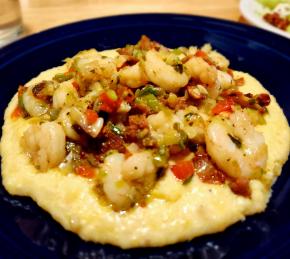 Cheesy Shrimp and Grits Photo