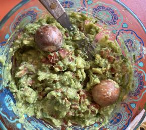 Traditional Mexican Guacamole Photo