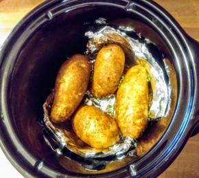 Slow Cooker Baked Potatoes Photo