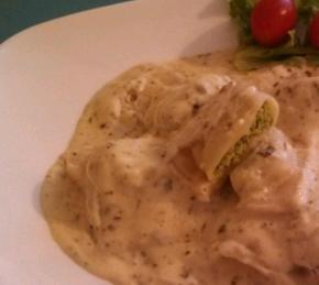 Chicken and Spinach Ravioli Photo