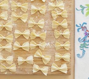 Homemade Farfalle Pasta Photo