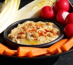 Authentic Middle Eastern Hummus (Chummus) Photo