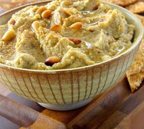 Joe's Hummus with Pine Nuts Photo