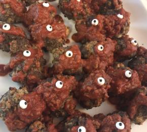 Zombie Eyes (Halloween Meatballs) Photo