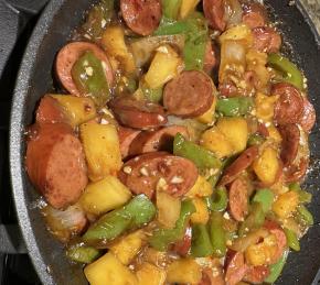 Hawaiian Sausage Skillet Photo