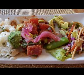 Ahi Poke Salad Photo