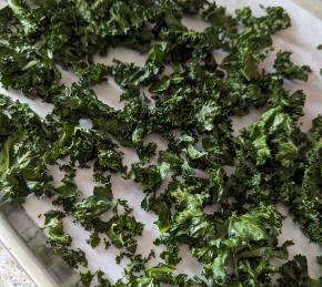 Baked Kale Chips Photo