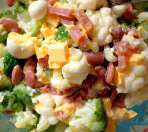 Broccoli Cauliflower Salad Photo