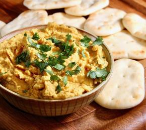 Asian-Inspired Carrot Hummus Photo