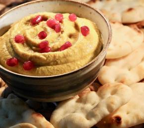 Roasted Golden Beet Hummus Photo