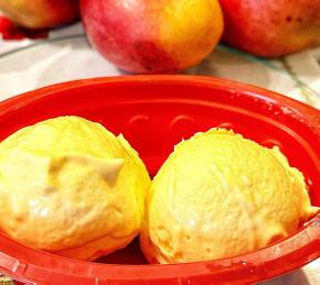 3 Ingredient Mango Ice Cream Photo