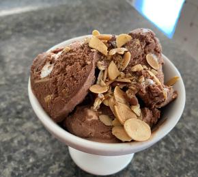 Rocky Road Ice Cream Photo