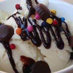 Cake Batter Ice Cream Photo