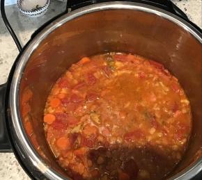 Instant Pot Navy Bean and Ham Soup Photo