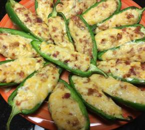 Cheese and Bacon Jalapeno Rellenos Photo