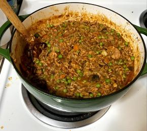 Shrimp and Smoked Sausage Jambalaya Photo