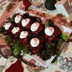 Cranberry Jell-O Salad Photo