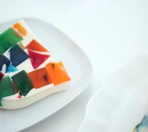 Stained Glass Gelatin Cake Photo