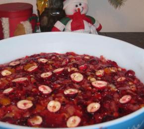 Mom G's Cranberry Jell-O Salad Photo