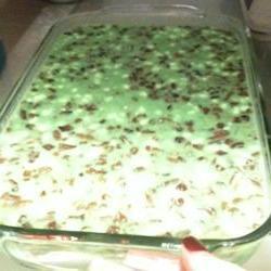 Holiday Green Gelatin Salad Photo