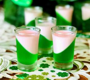 St. Patrick's Day Jell-O Shots Photo