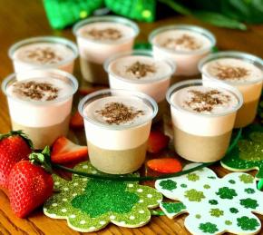 Chocolate-Strawberry-Baileys® Pudding Shots Photo