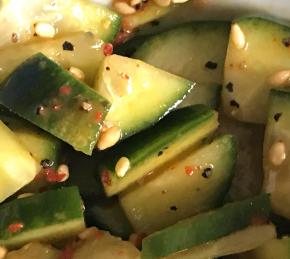 Korean-Style Cucumber Salad Photo