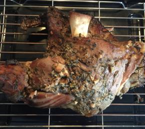 Slow Cooker Roasted Leg of Lamb Photo