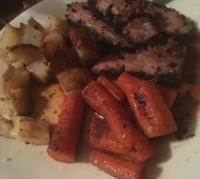 Roasted Butterflied Leg of Lamb Photo