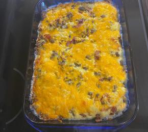 Low-Carb Bacon Cheeseburger Casserole Photo