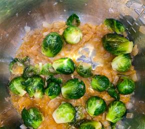 Instant Pot Roasted Brussels Sprouts Photo