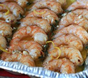 Garlic Butter Smoked Shrimp Photo